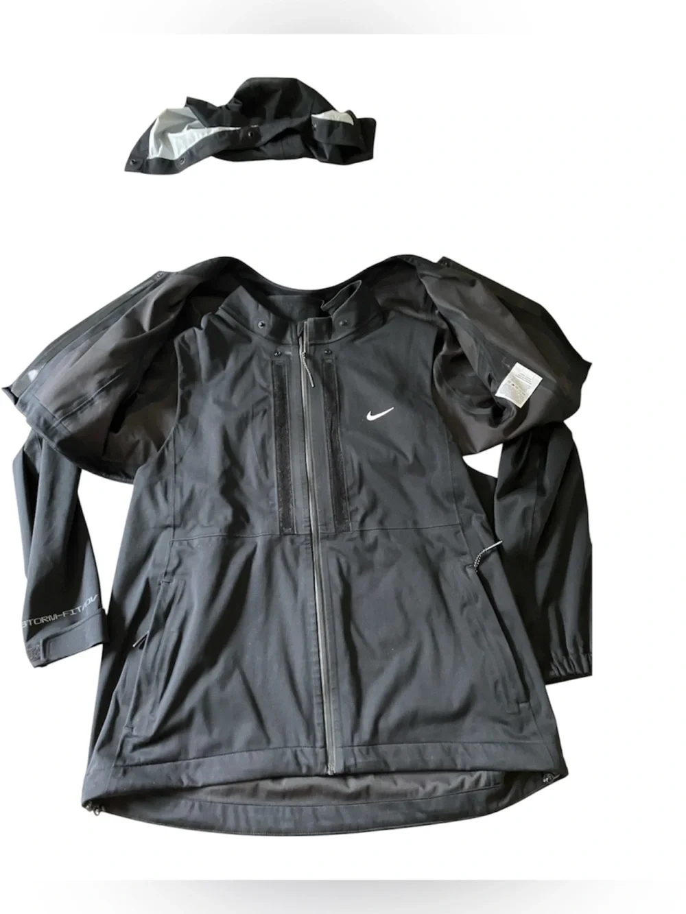 Nike Storm-FIT ADV Michigan Wolverines 2-in-1 Convertible Golf Jacket Vest M
